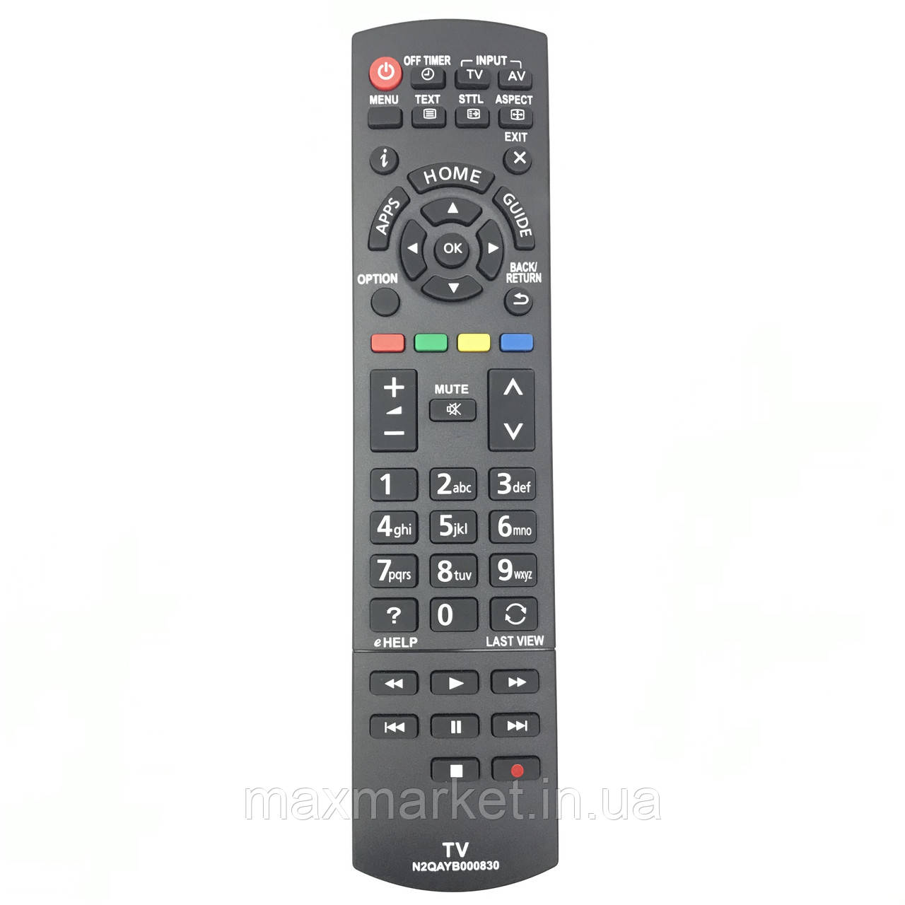 Пульт для телевизора Panasonic N2QAYB000830