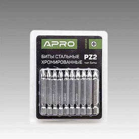 Біта PRO РZ2*50 мм хром, 10 шт./пач.