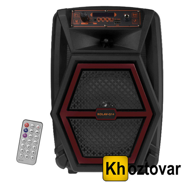 Портативна колонка KOLAV-Q14 8"