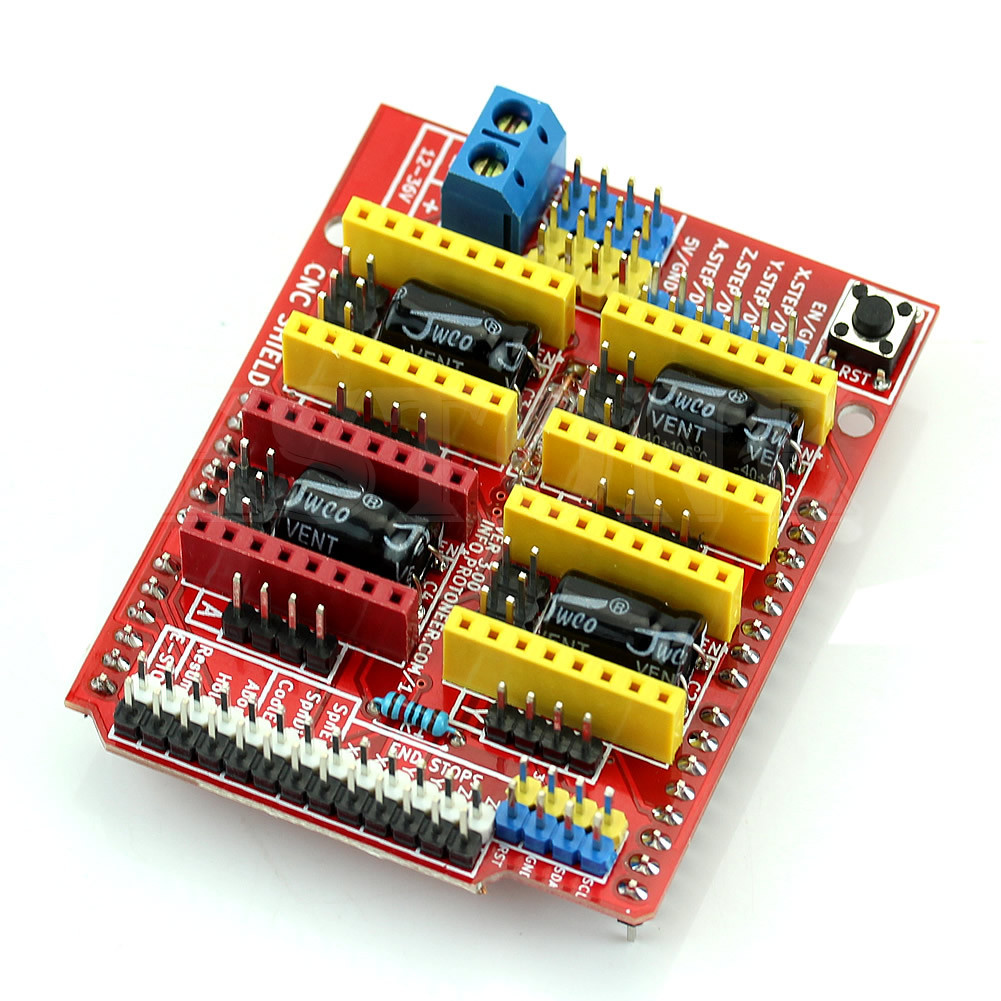 Плата расширения для Arduino UNO CNC Shield v3.0 - фото 1 - id-p546537632