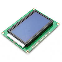 Дисплей графический 128X64 LCD 12864 ST7920 Arduino (синий экран)