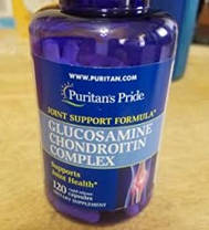 Для суглобів Хондропротектор Puritan's Pride Glucosamine Chondroitin Complex 120 кап, фото 3