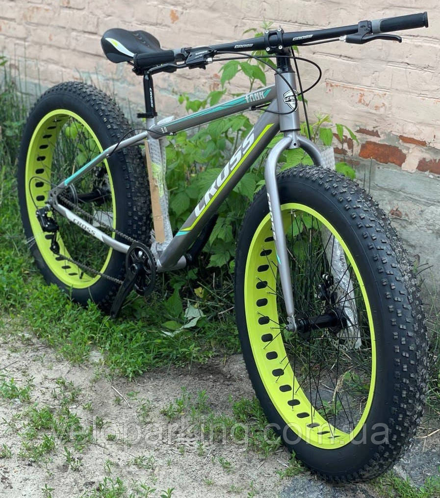 Купить Внедорожник фэтбайк Tank 26 (fatbike) велосипед 2021, цена 9999 ...