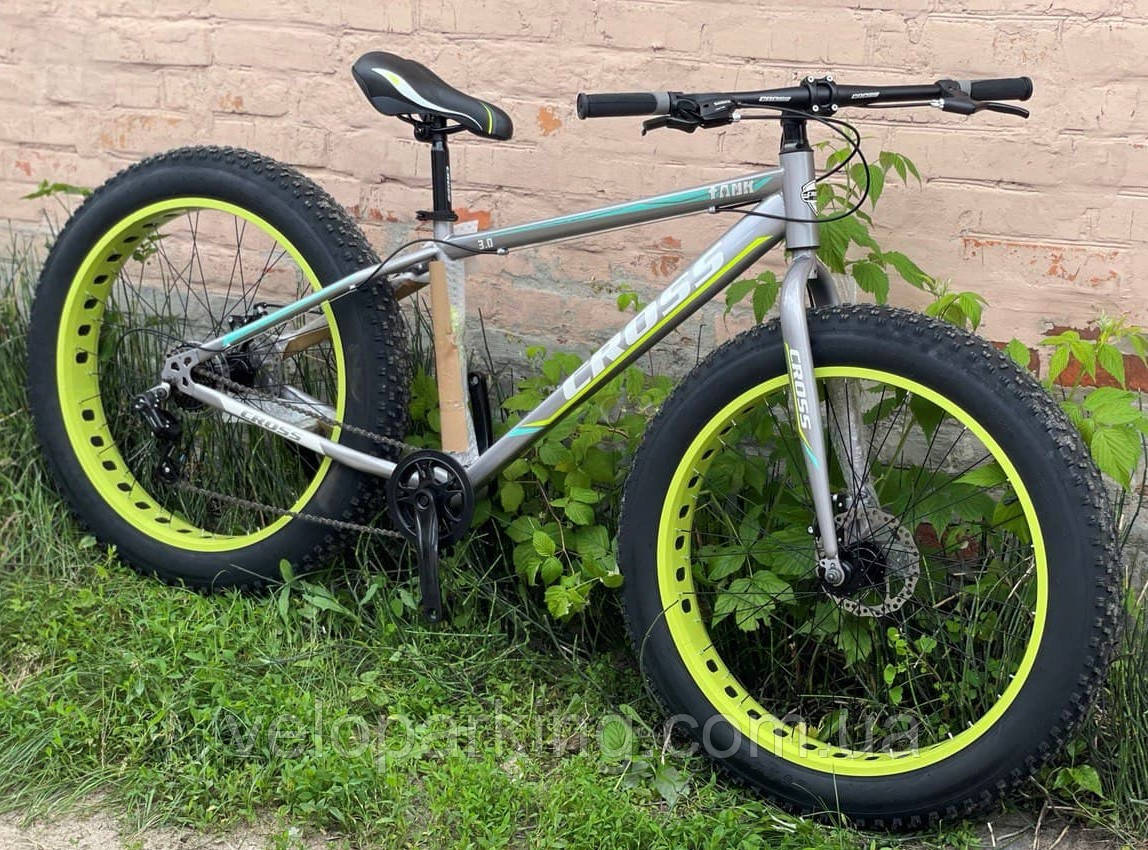 Купить Внедорожник фэтбайк Tank 26 (fatbike) велосипед 2021, цена 9999 ...