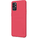 Захисний чохол Nillkin для OnePlus 9R Super Frosted Shield Red Червоний, фото 4