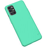 Захисний чохол Nillkin для OnePlus 9R Super Frosted Shield Mint Зелений, фото 6