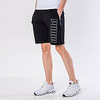 Чоловічі трикотажні шорти Puma, чорного кольору