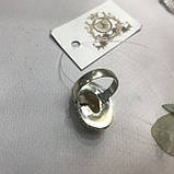 Цитрин 17,7 розмір кільце з цитрином кільце з каменем жовтий цитрин в сріблі Індія, фото 7