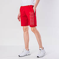 Чоловічі трикотажні шорти Puma, червоного кольору