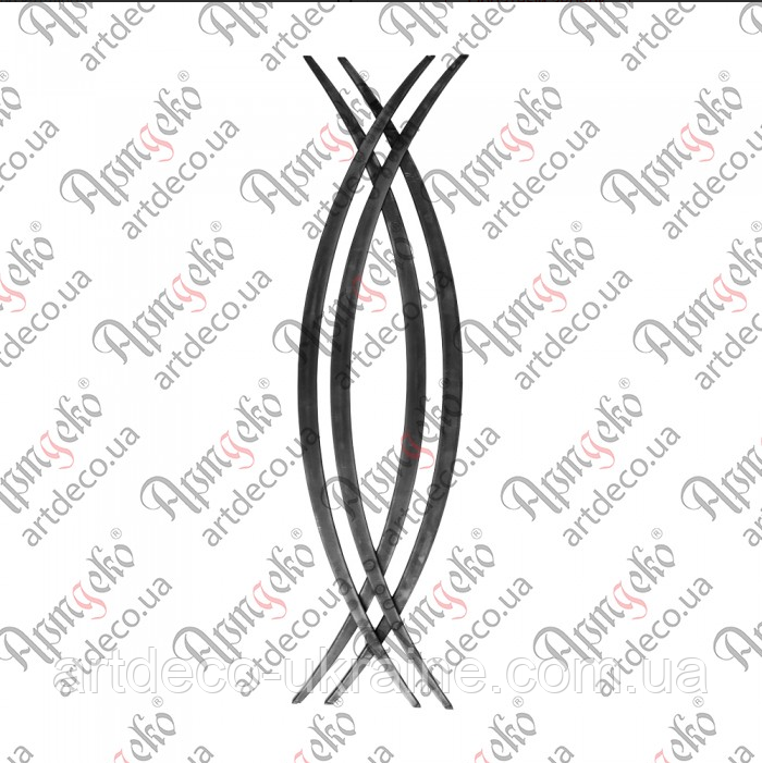 Стійка (балясина) 800х235х3. Арт 23.041, фото 1