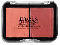 Двойные компактные румяна Meis professional make-up artist MS0238