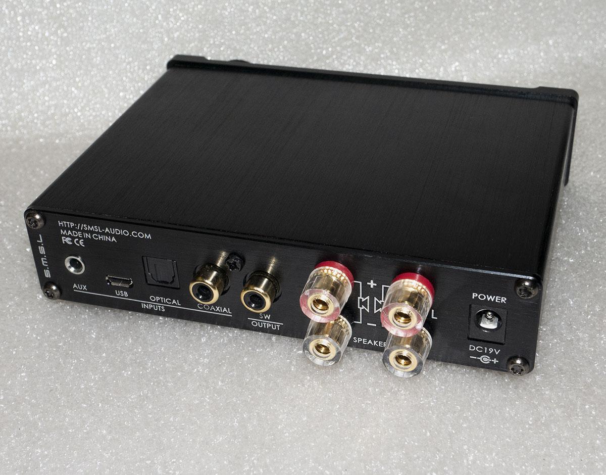 Б/у S.M.S.L Q5 Pro цифровой усилитель и USB ЦАП DAC для колонок 2x 45W Hi-Fi 192kHz/24Bit - фото 2 - id-p1428317967