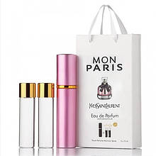 Мініпарфуми з феромонами жіночий Yves Saint Laurent Mon Paris 3х15 мл