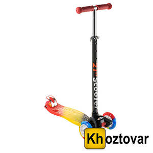 Дитячий чотириколісний самокат 0072E Червоний