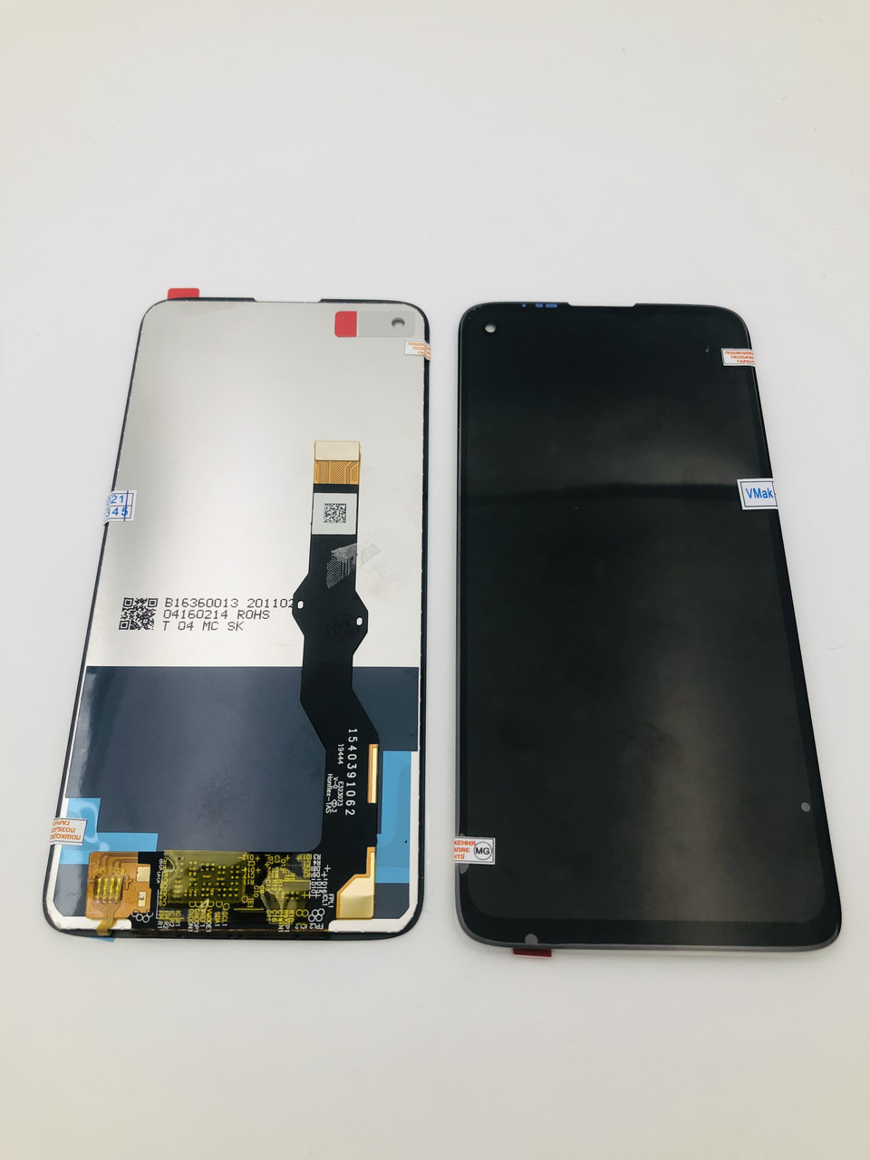 Дисплей для мобільного телефону Moto G8 Power/XT2041, чорний, з тачскріном, ORIG