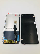 Дисплей для мобільного телефону Moto G8 Power/XT2041, чорний, з тачскріном, ORIG
