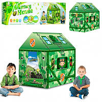 Детская игровая палатка WOW Military House Игровой домик для мальчика Зеленый Оригинальные фото