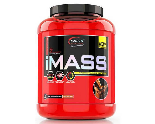 Високобілковий гейнер для набору маси Genius Nutrition i Mass 2,5 кг, фото 2
