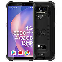 Протиударний телефон захищений водонепроникний смартфон iHunt TITAN P8000 PRO 2021 Black