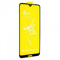 Захисне скло 6D для Huawei Y7 2019 Black
