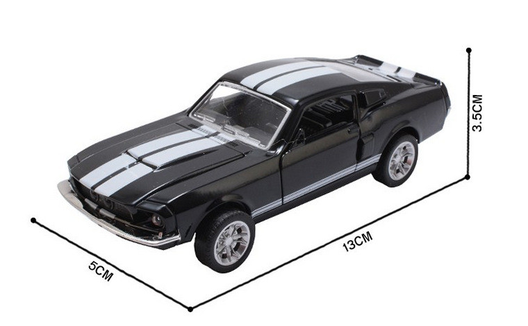 Модель автомобиля Ford Mustang. Игрушечная машинка Форд Мустанг. Металлическая машинка Ford Mustang - фото 2 - id-p1422639356