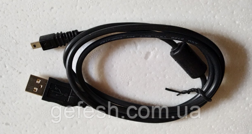 USB кабель mini 8pin Nikon Sony Olympus UC-E6 длинна 1 метр - фото 1 - id-p494736070