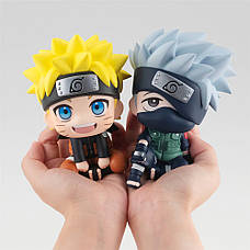 Аніме фігурки Naruto в коробці. Ігрова фігурка Наруто Узумаки 8 см. Фігурка милий Наруто, фото 6
