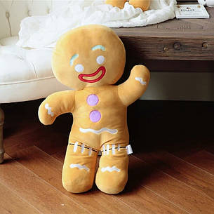 Мягкая игрушка Имбирное печенье. Мягкая игрушка Монго 45 см. Плюшевый Монго из мультфильма Шрек. Игрушка Mongo, фото 2