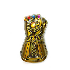 Рукавичка нескінченності RESTEQ. Міні рукавички Танос для пляшки. Відкривачка для пляшок Infinity Gauntlet, Marvel, Avengers, фото 2