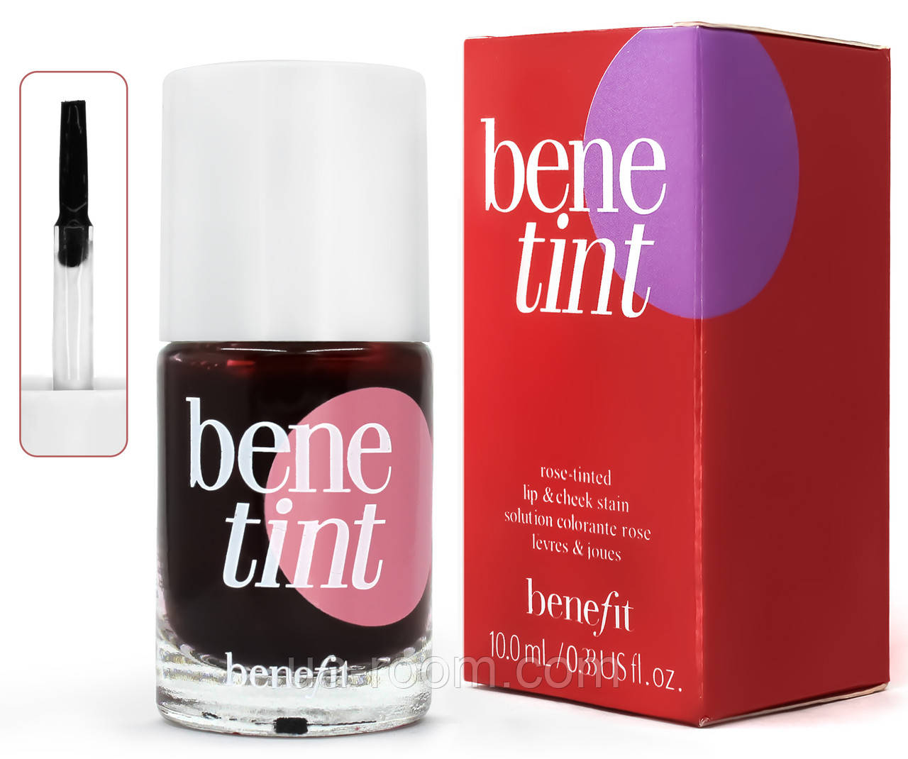 Рідкий пігмент для губ і щік Benefit Bene Tint (прим'ята упаковка)