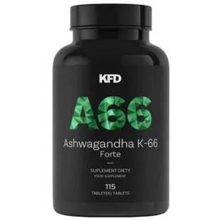KFD Ashwagandha K-66 Forte  Ашваганда , 115 таблеток