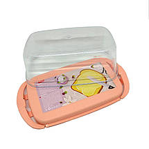 Маслянка пластикова Алеана на застібках з мірною шкалою, фото 3