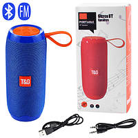 Bluetooth колонка T&G 106 с FM радио Синий