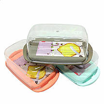 Маслянка пластикова Алеана на застібках з мірною шкалою, фото 4