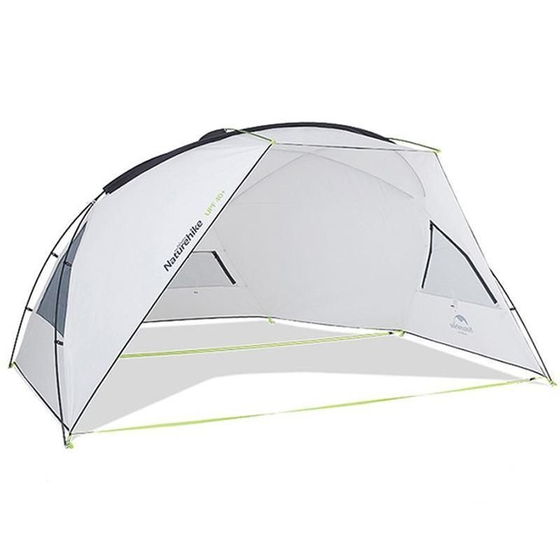 Тент кемпінговий Naturehike Beach tent & tarp 210T 65D polyester NH18Z001-P white