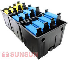Фільтр проточний ставковий SunSun CBF-350C-UV (до 90 000 л, УФ 36 ВТ), фото 2