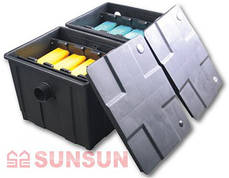 Проточний фільтр для ставка SunSun CBF-350B-UV (до 90 000 л, УФ 24 вт), фото 3