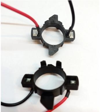 Переходник / адаптер пластиковый H7 цоколь для LED и ксенона Volkswagen MLux Caddy - фото 6 - id-p1428394627