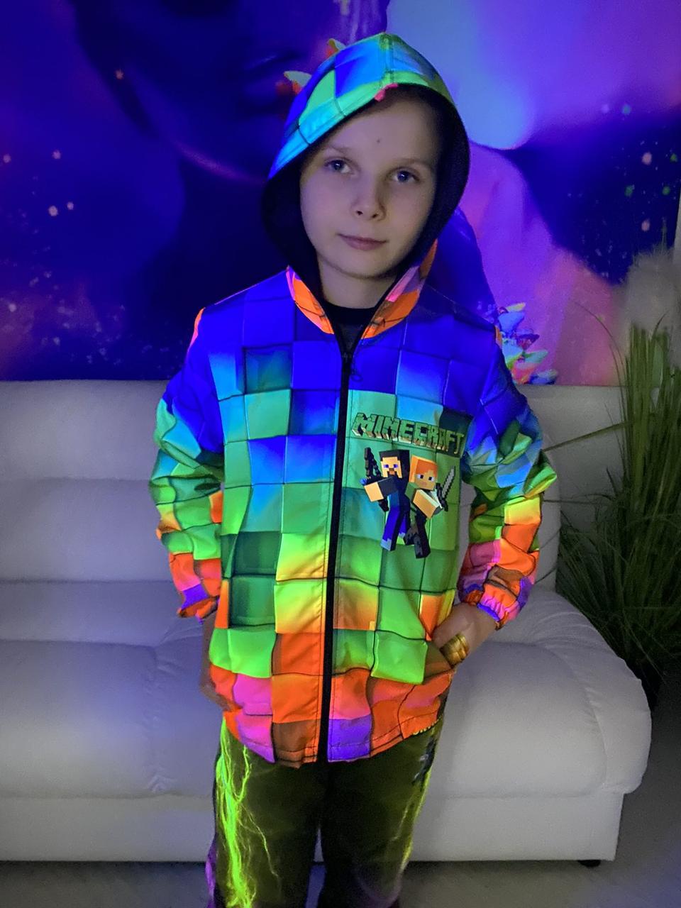 Вітровка для хлопчика Minecraft