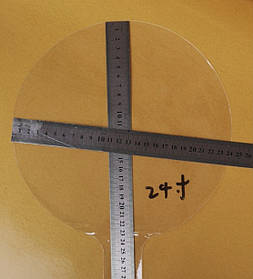 Куля Бабл 24 см. прозорий (64)