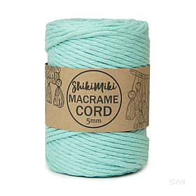 Еко шнур Macrame Cord 5 mm, колір Ментол