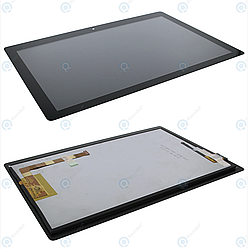 Дисплей для Lenovo Tab E10 TB-X104F Wi-Fi, модуль (екран і сенсор), чорний, оригінал