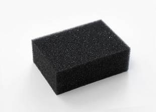 Губка чорна химостійка 70x50x25 мм GRASS IT-0452