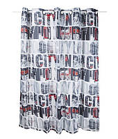 Шторки для ванної тканинні Q-tap Tessoro 200х200 див.