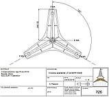 Хрестовина барабана LG 4434ER1004B EBI, фото 5