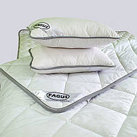 Комплект для сну Fagus "MAXI" з вовни мериносів колір Білий - Євро