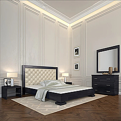 Ліжко дерев'яне Подіум