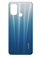 Задняя крышка Oppo A53 CPH2127, синяя оригинал Китай