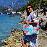 Сумка пляжна Malibu Коралы 50х36х15 см (MAL_20J049), фото 2