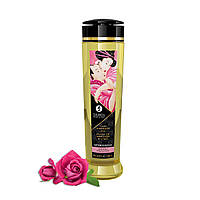 Натуральное массажное масло с ароматом розы Shunga Aphrodisia - Roses, 240 мл.